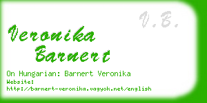 veronika barnert business card